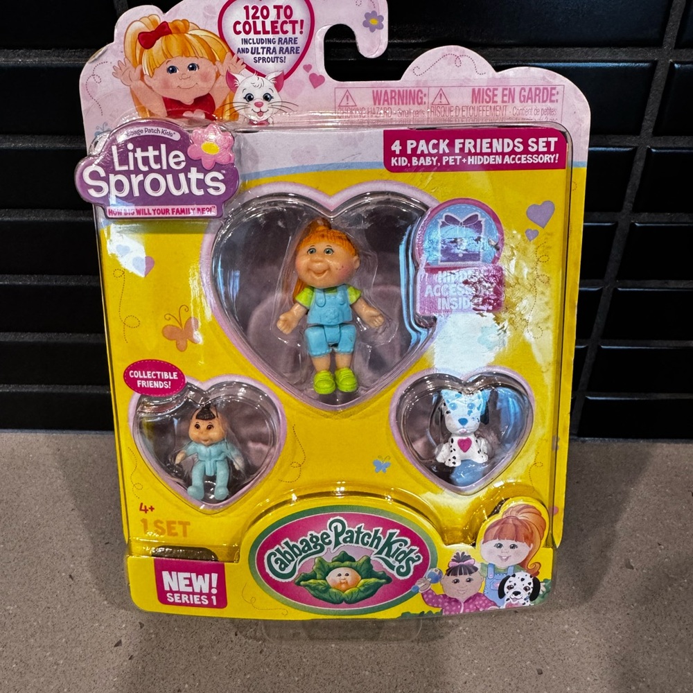 Cabbage Patch Kids Little Sprouts Friends Set - Blue and White